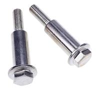 Chamixx 2 boulons d'essieu de roue M110801 compatibles avec John Deere 14SE 14SB 14PZ JA65 JE75 JX753 Tondeuses à gazon M8 x 55