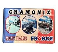 Chamonix- Mont Blanc Aimant de refrigerateur- Souvenir.