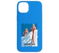 Chamonix Mont Blanc Ski des Alpes Françaises Sport Hiver Vintage Coque pour iPhone 14 Plus