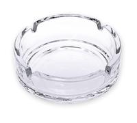 CHAMP Cendrier en Verre pour Cigarettes, Rond et Empilable, Design Classique et Épuré, Idéal Tables, Bars Intérieur et Extérieur, 40590357