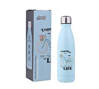 CHAMP - CHAMP Bouteille Isotherme Isolante Gourde Métallique Isolée Réutilisable Acier Inoxydable Sans BPA Différents Coloris 500 ml