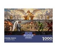 Champ de Bataille du Ciel et de l'enfer Puzzle en Bois Imperméable Puzzles De 1000 Pièces pour Adultes Cadeaux Impossible Jeux De Stimulants