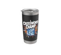 Champ de mots croisés Gobelet isotherme en acier inoxydable double paroi