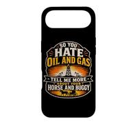 Champ pétrolier pétrolifère Gas Rig Worker Energy Horse Buggy Coque pour iPhone Air