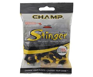 Champ Unisexe Golf Stinger 22 Plus Key Soft Spike-Noir, Petit, Multicolore, Standard 75610