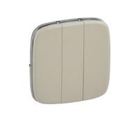 Champ visuel pour clé triple LGR 755036 Valena Allure Legrand -Crème