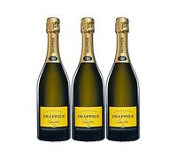 Champagne Carte d'Or brut Blanc - Champagne Drappier - Lot de 3x75cl - Cépage Chardonnay - 91/100 Robert Parker