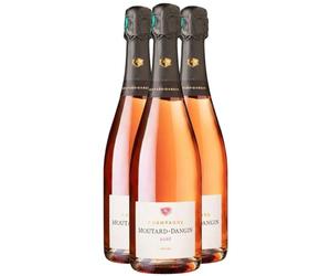 Champagne Cuvée Rosé Brut - Rosé - Champagne Moutard-Dangin (3x75cl)