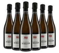 Champagne Jacquesson - Cuvée 749 - Lot de 6 bouteilles 75 cl