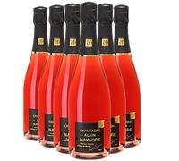 Champagne La Cuvée Rosé de Saignée Brut - Rosé - Champagne Alain Navarre (6x75cl)