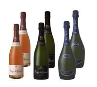 Champagne - Marquis de Pomereuil - Brut Sélection - Rosé tendre - Brut Cuvée Spéciale - 6x75cl
