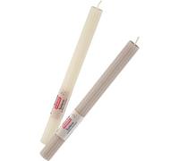 Champagne / poudre légère à rainure de bougie bâton, 1 pièce - Marque DM Allemagne - Compatible avec profissimo - Stabkerze Rille champagner / light powder, 1 St