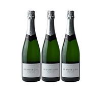 Champagne Premier Cru Blanc de Blancs Brut - Blanc - De Saint-Gall (3x75cl)
