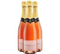 Champagne Premier Cru Le Rosé Brut - Rosé - De Saint-Gall (3x75cl)