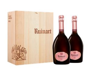 Champagne Ruinart - Brut Rosé - Coffret Duo