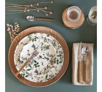 CHAMPETRE Assiette à dessert en Faïence D20 TABLE PASSION SC