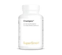 Champex - Extrait de Champignon Agaricus Bisporus - Vegan - SuperSmart | Aide à Réduire la Mauvaise Haleine et les Odeurs Corporelles - Purifie vos Intestins - Santé Immunitaire - Sans Gluten