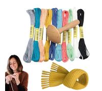 Champignon à repriser en bois - Accessoires de réparation pour pulls, chapeaux, vêtements, adultes, voyage, maison, famille, collègues, amis