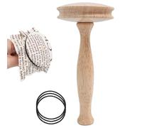 Champignon À Repriser | Portable En Bois Avec Bandes | Ensemble Outil De Reprise Pour Chaussettes Et Tricot,Pour Chapeaux Pulls Pantalons Réparation Tissage Femmes Débutants Amateurs