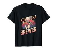 Champignon brasseur Kombucha T-Shirt Graphique avec Valeur