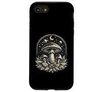 Champignon céleste Lune Planète Sorcière Forêt Champignon Coque pour iPhone SE (2020) / 7/8
