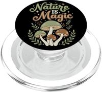 Champignon Cottagecore Nature is Magic Forest Design Esthétique PopSockets PopGrip pour MagSafe
