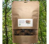 Champignon de bouleau séché Chaga - Morceaux de 400 g, haché naturellement (jusqu'à 5 cm), collection sauvage d'Europe du Nord / AIRP