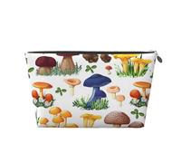 Champignon de Peinture Japonaise, Trousse de Toilette Trousse de Maquillage Sac à cosmétiques Trousse de Toilette de Voyage Portable