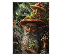 Champignon Dragon Elfe Puzzle, 1000 Pièces Jeu D'intérieur Adulte