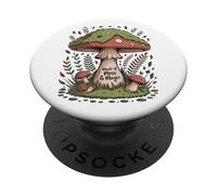 Champignon Féerique Made of Moss and Magic Forêt PopSockets PopGrip Adhésif