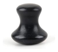 Champignon Guasha En Serpentine - Noir - Soin De La Peau