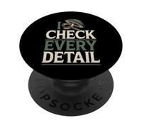 Champignon Mycology Chasseur de Champignons PopSockets PopGrip Adhésif