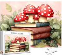 Champignon Puzzle 4000 Pièces Adultes, 5D DIY Puzzle Livre Couleur Puzzles, Jigsaw Jeu éducatif effrayant, Ddifficile pour Adultes avec Emballage Cadeau for Decoration Chambre Murale, Cadeau, Model351
