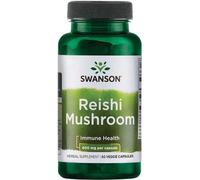 Champignon Reishi 600 mg 60 gélules végétales Swanson Health Products