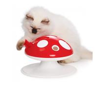 catit Cat Senses 2.0 Repuesto Plumas 6 pièces, A Pois, Couleur Rouge, 43143