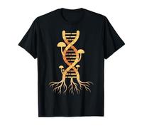 Champignon Trippy DNA Helix Champignons psychédéliques Nature T-Shirt