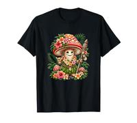 Champignon Warrior Tropical Jungle Flowers T-Shirt