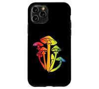 Champignons Arc-en-Ciel Mignon Mycologie Coloré Cultiver des Champignons Coque pour iPhone 11 Pro