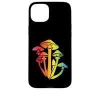 Champignons Arc-en-Ciel Mignon Mycologie Coloré Cultiver des Champignons Coque pour iPhone 15 Plus