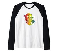 Champignons Arc-en-Ciel Mignon Mycologie Coloré Cultiver des Champignons Manche Raglan