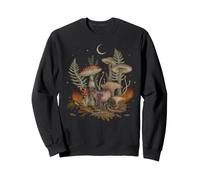 Champignons d'automne Mystical Whimsigoth Art Episodique Dessin Sweatshirt