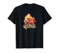 Champignons d'illustration de Champignons enracinés T-Shirt