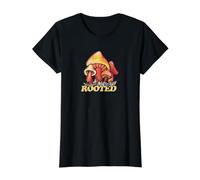 Champignons d'illustration de Champignons enracinés T-Shirt Graphique avec Valeur