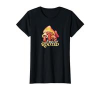 Champignons d'illustration de Champignons enracinés T-Shirt Graphique avec Valeur