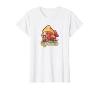 Champignons d'illustration de Champignons enracinés T-Shirt Graphique avec Valeur