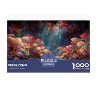 Champignons enchantés Puzzle 1000 Pièces 38x26cm/1000pcs, - Jeux Éducatifs & Relaxants, Créatifs & Décoratifs, Cadeau pour Tous Les Âges