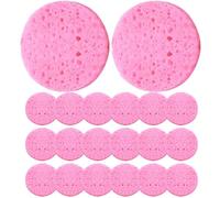 Champignons lavants pour le visage | Wastepass Coton - Champignon - Cosmétique Kramin - Cellulose - Champignons pour le spa personnel - Durabilité - Fabriqué en bois compressé