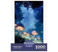Champignons Lumineux Puzzle 1000 Pièces 52x38cm/1000pcs, - Jeux De Détente Éducatifs, Créatifs & Décoratifs, Cadeau pour Tous