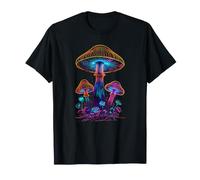 Champignons Magiques Lumineux T-Shirt