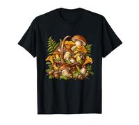 Champignons Sauvages de la forêt de Recherche de Champignons T-Shirt